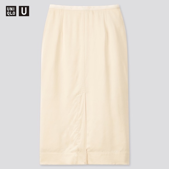 Uniqlo satin midi skirt NWT - Picture 1 of 12